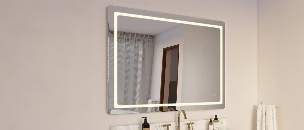 Lighted Bathroom Mirror